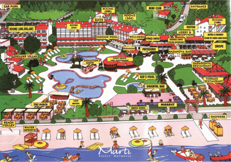 MARTI RESORT DELUXE 5* – Marmaris, Turkija